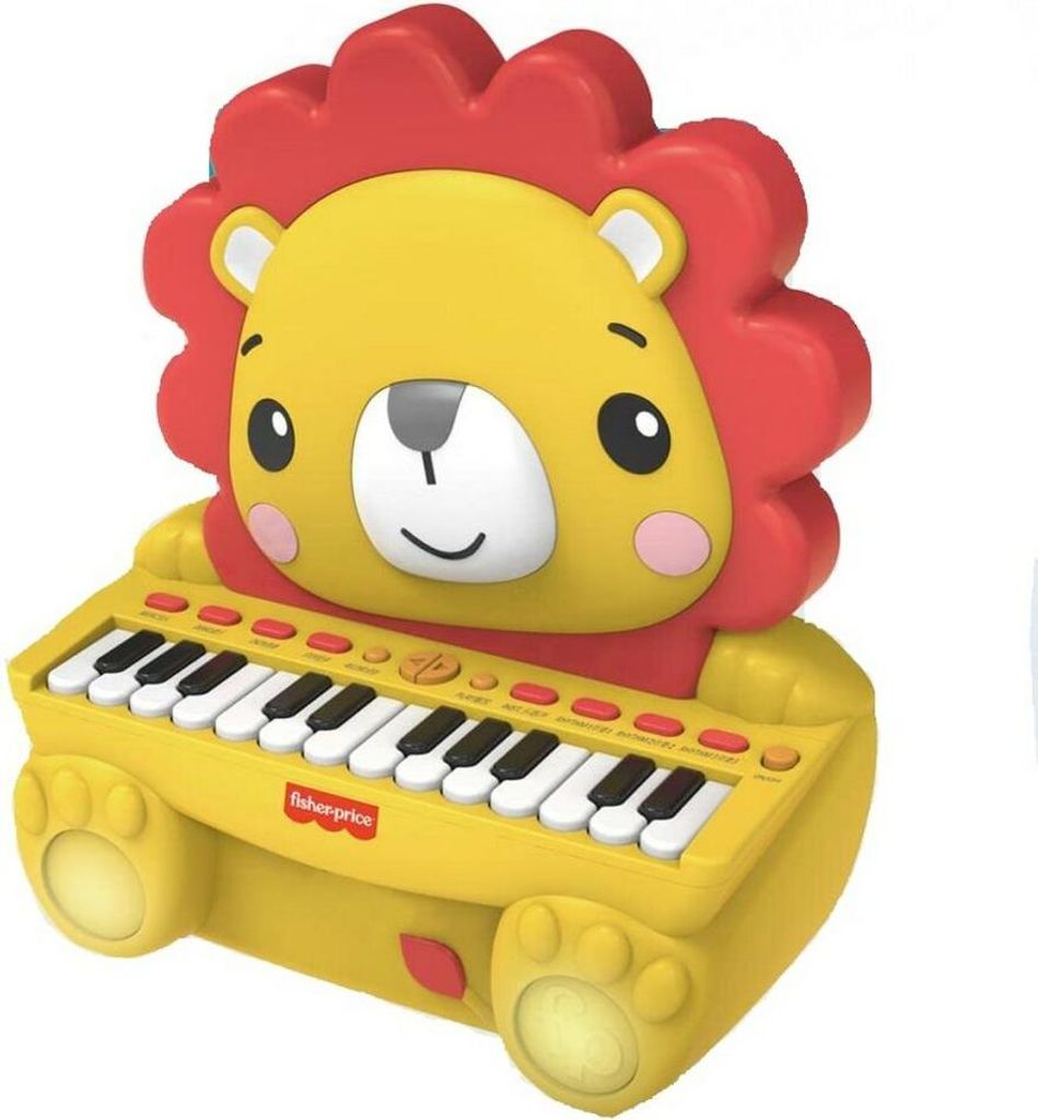 Musik-Spielzeug Fisher Price Löwe Elektronisches Klavier