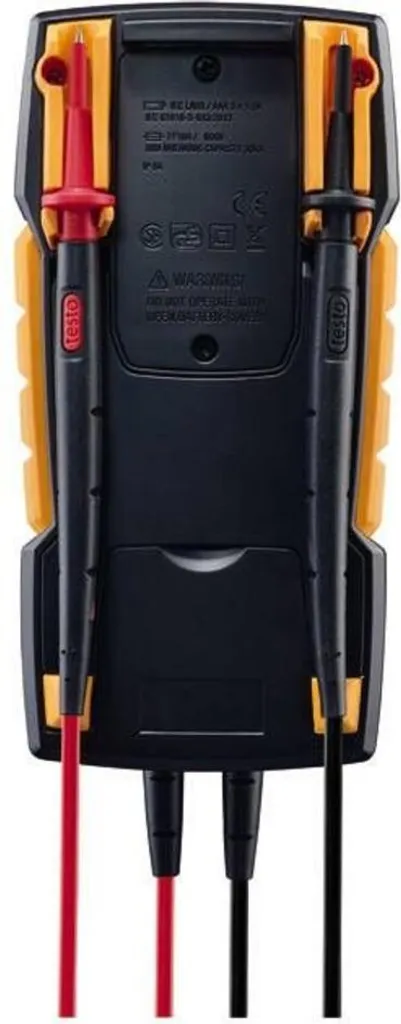 Testo 760-1 Multimètre TRMS 600V avec Reconnaissance de Paramètres - 4