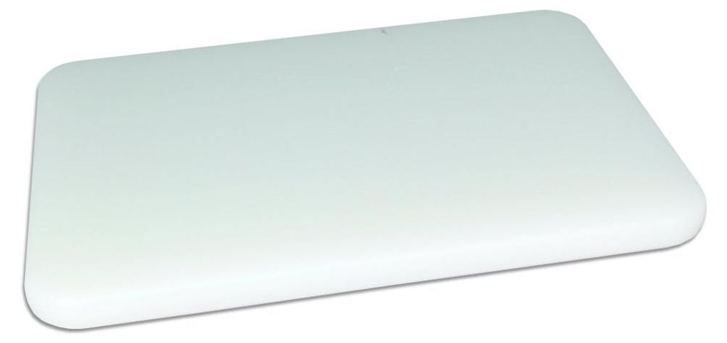 1629 – Schneidebrett 30 x 20 cm aus Polyethylen, weiß