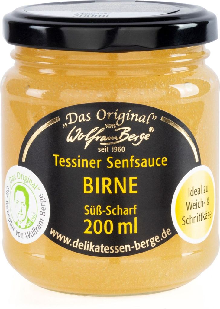 Original Tessiner Birnen‑Senfsauce – fruchtig‑scharfe Produktbild 