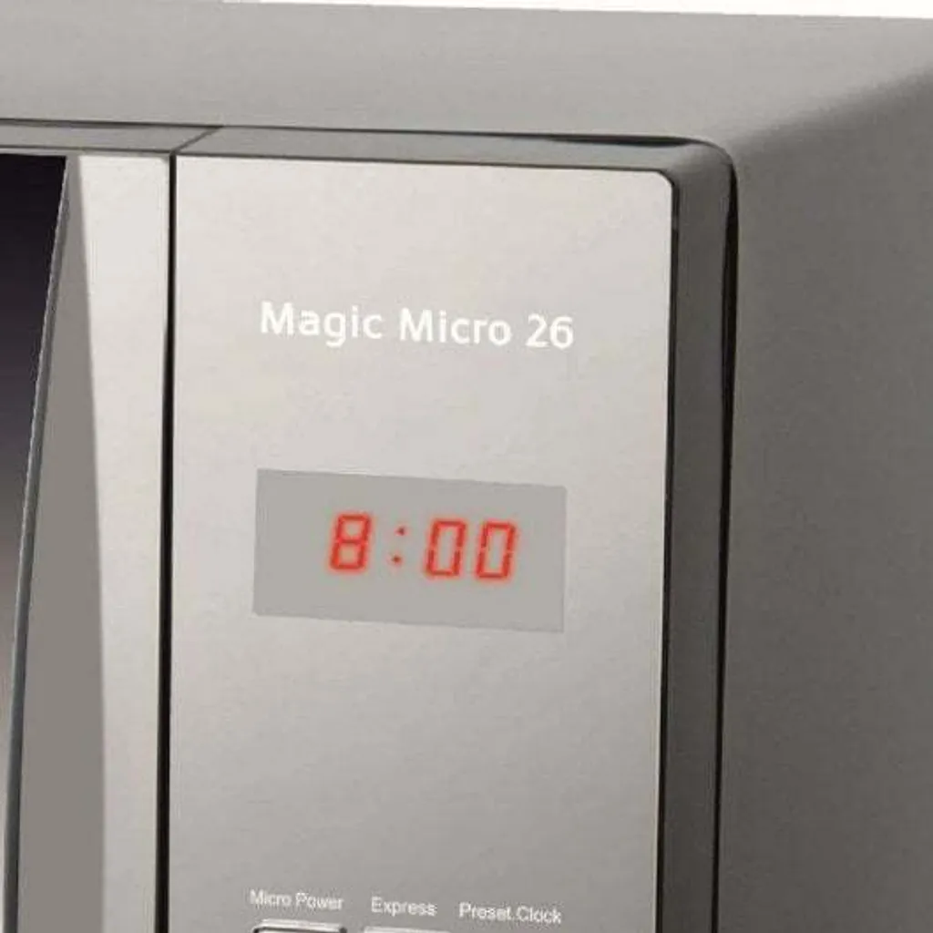 Micro-ondes Haeger Magic Micro 26 Gris 800W : Performance et Design Épuré - 5