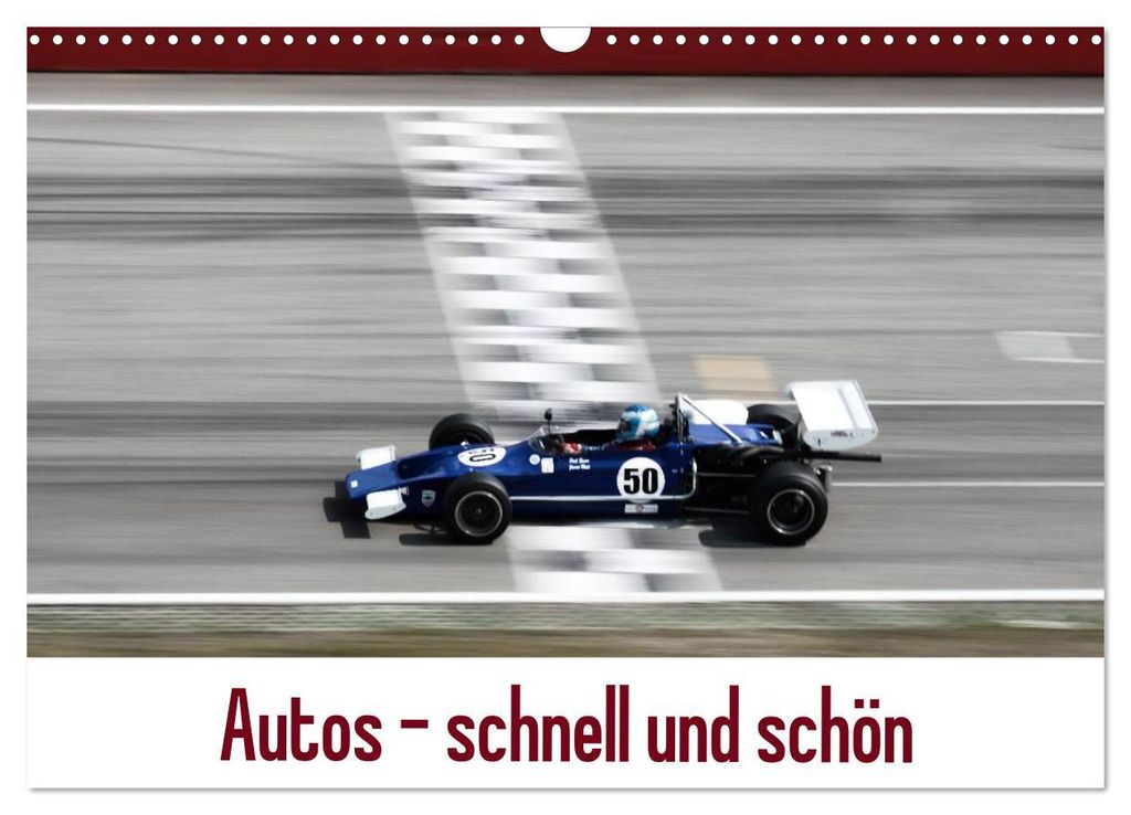 Autos - schnell und schön (Wandkalender 2027 DIN A3 quer), CALVENDO Monatskalender
