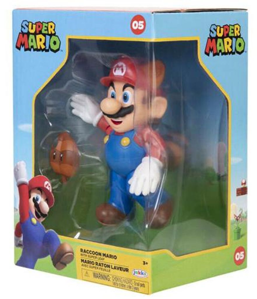 Merc Figur Super Mario Racoon Mario 10cm Obrázek produktu 