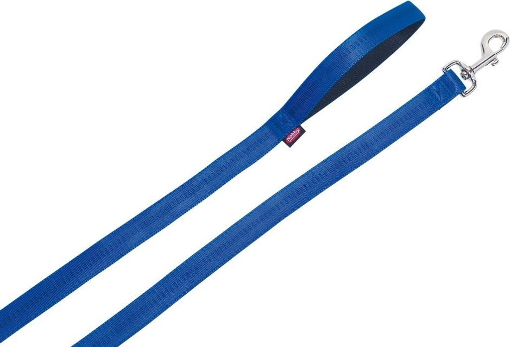 Nobby Leine "Soft Grip", blau, L: 180 cm; B: 20 mm; 78538-06