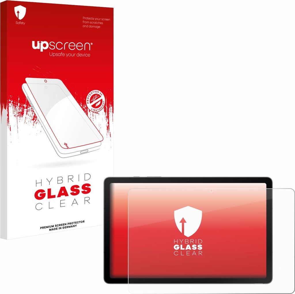 upscreen Schutzglas für Samsung Galaxy Tab S10 Lite 5G Schutzfolie Panzer Folie Glas Display Schutz klar