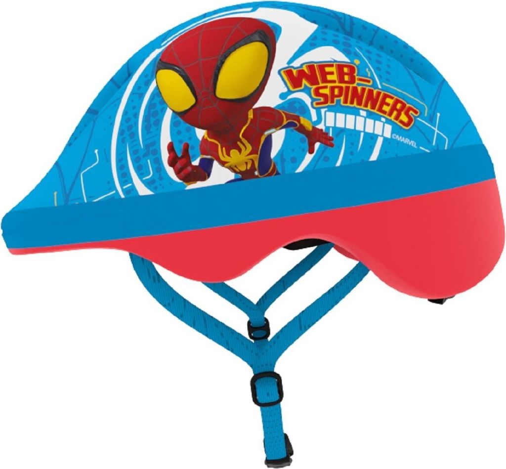 Spidey Fahrradhelm für Kinder 44-48 cm – Mit coolen Marvel-Charakteren