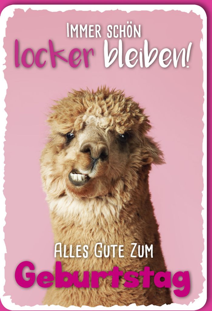 Geburtstag - Glückwunschkarte im Format 11,5 x 17 cm mit Umschlag