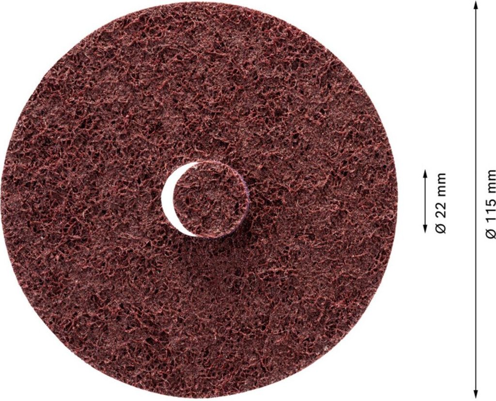 Bosch EXPERT N477 SCM Scheibe, 115 x 22mm, mittel für kleine Winkelschleifer 25 Stk