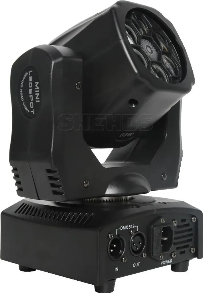 Éclairage pour DJ et Spectacle 90W Projecteur DMX 13CH avec Laser 15W