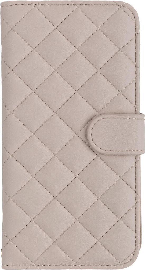 Book Case FASHION für Apple iPhone 14 Pro Creme Handyhülle