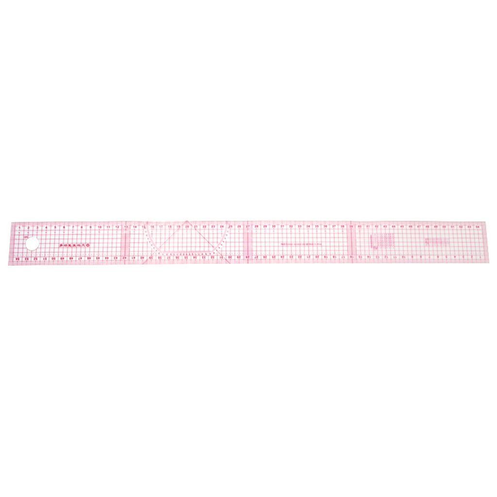 6PCS Franzoesisches metrisches Lineal Kleidung Mode Lineal