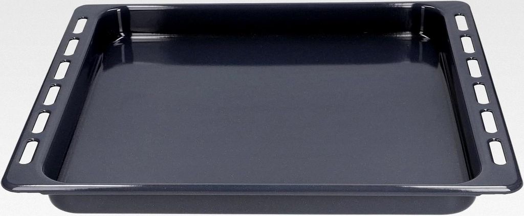 Kompatibel/Ersatz für Laden Backblech Fettpfanne Auffangblech Bratenblech emailliert hoch 445x375x39mm Whirlpool Indesit Backofen