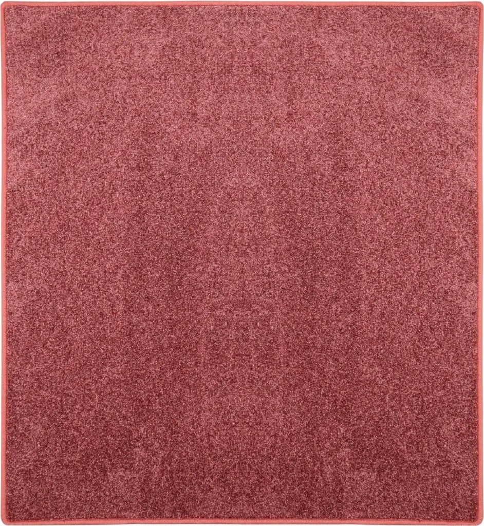 Tapis Capri terra carré 120x120 cm en textile résistant coloris naturel