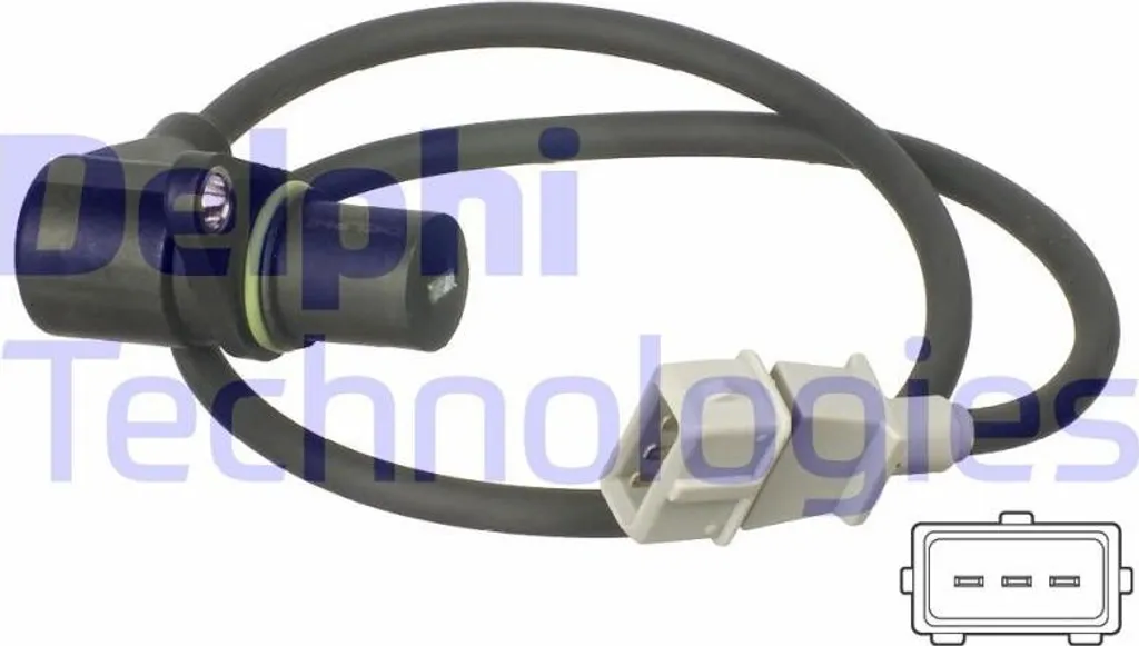 Capteur PMH Delphi SS11019 pour vilebrequin OE 048906433 Audi A4 et A6