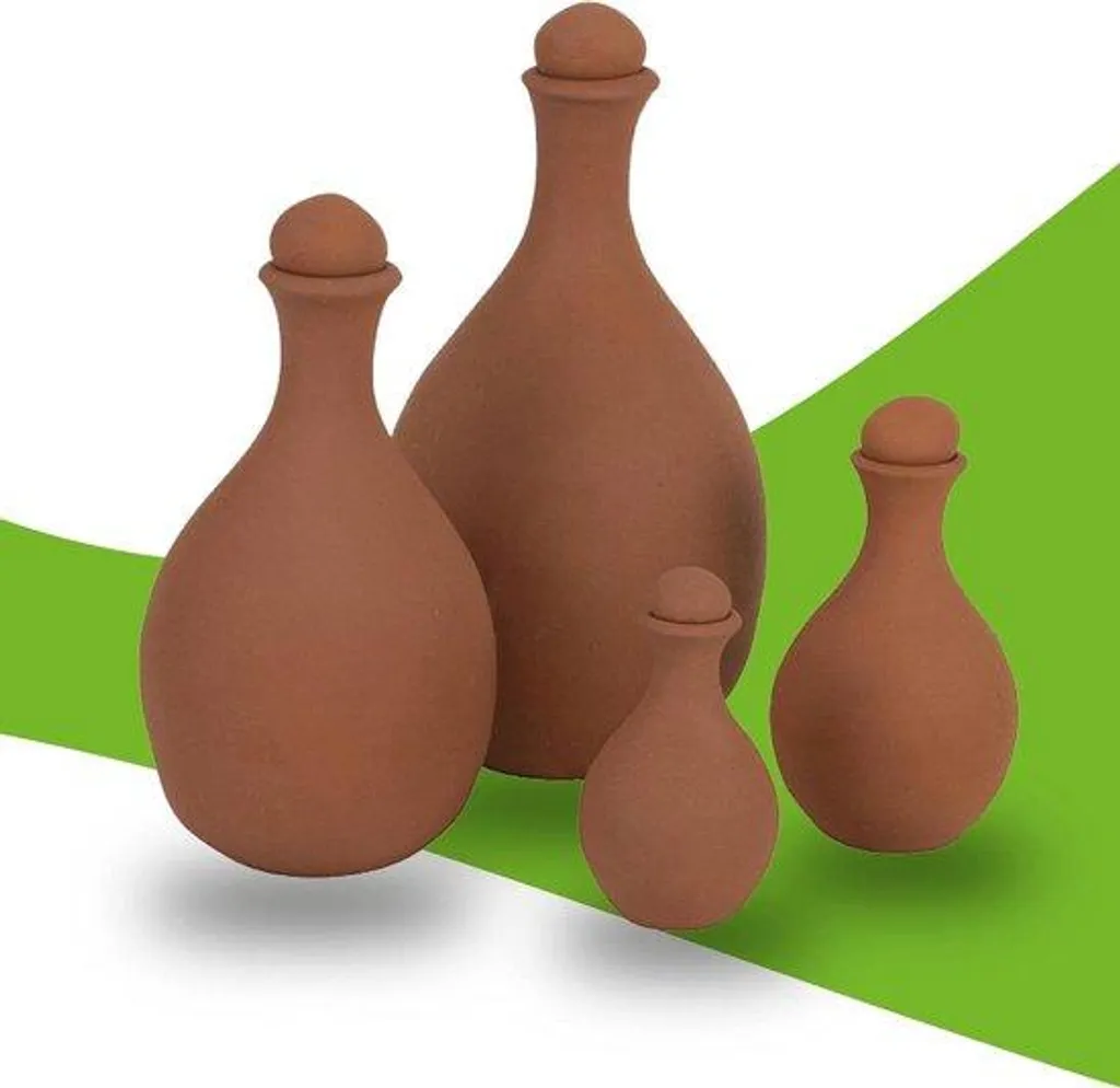Lot de 2 arrosoirs automatiques 300 ml éco-conçus pour plantes d'intérieur