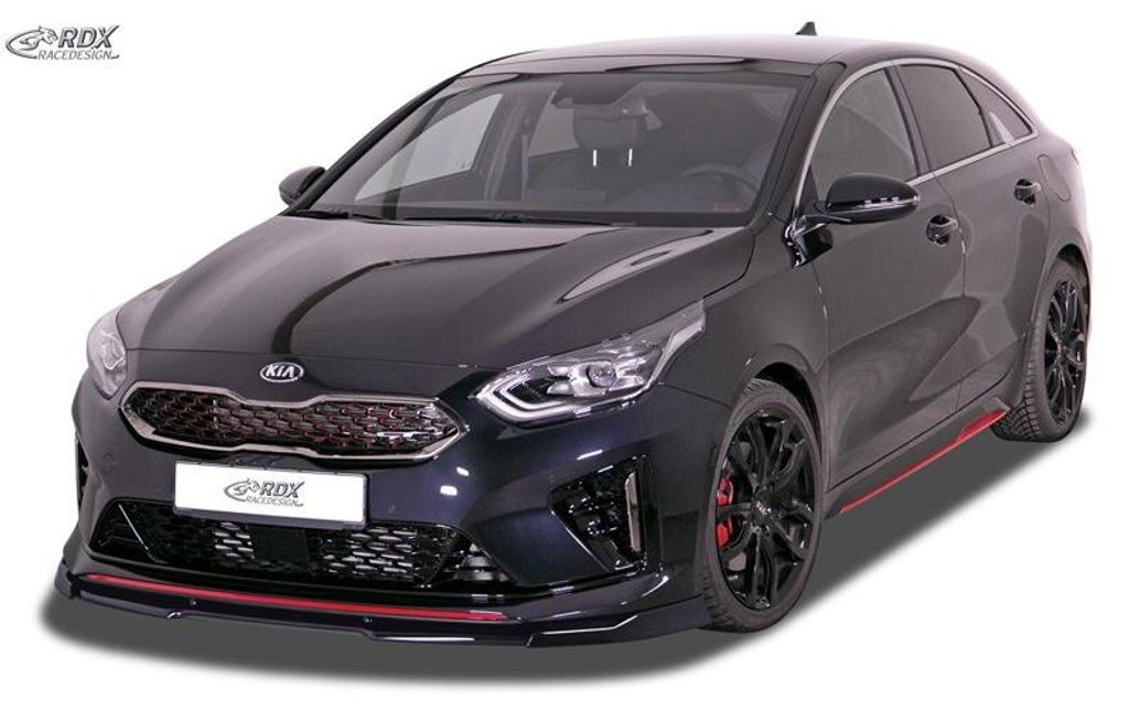 RDX Racedesign Spoilerlippe Frontlipe RDFAVX30091 Frontspoiler für KIA Ceed III Sportswagon (CD) 4cm Polyurethan(Polyurethan)