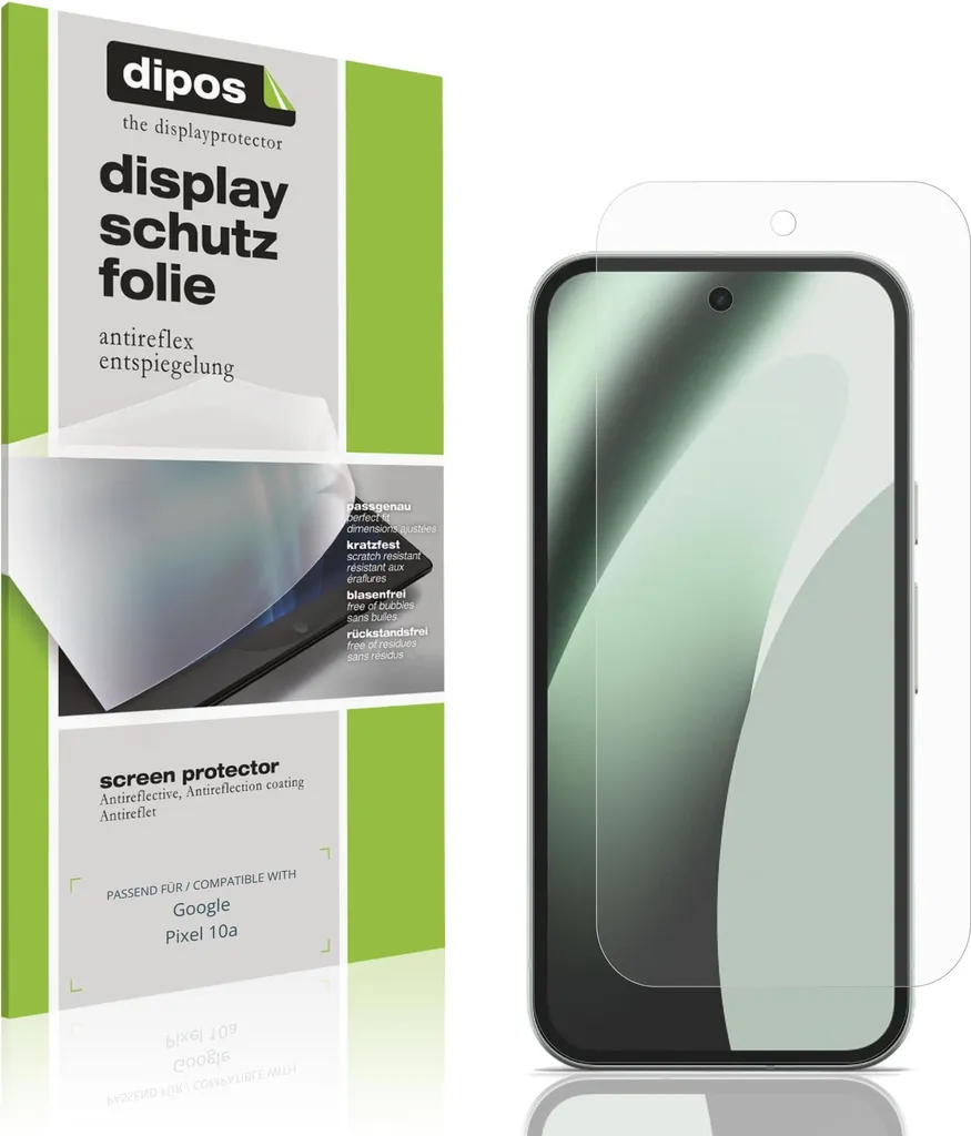 Kit 4 Pellicole Google Pixel 10a Protezione Opaca Antiriflesso dipos