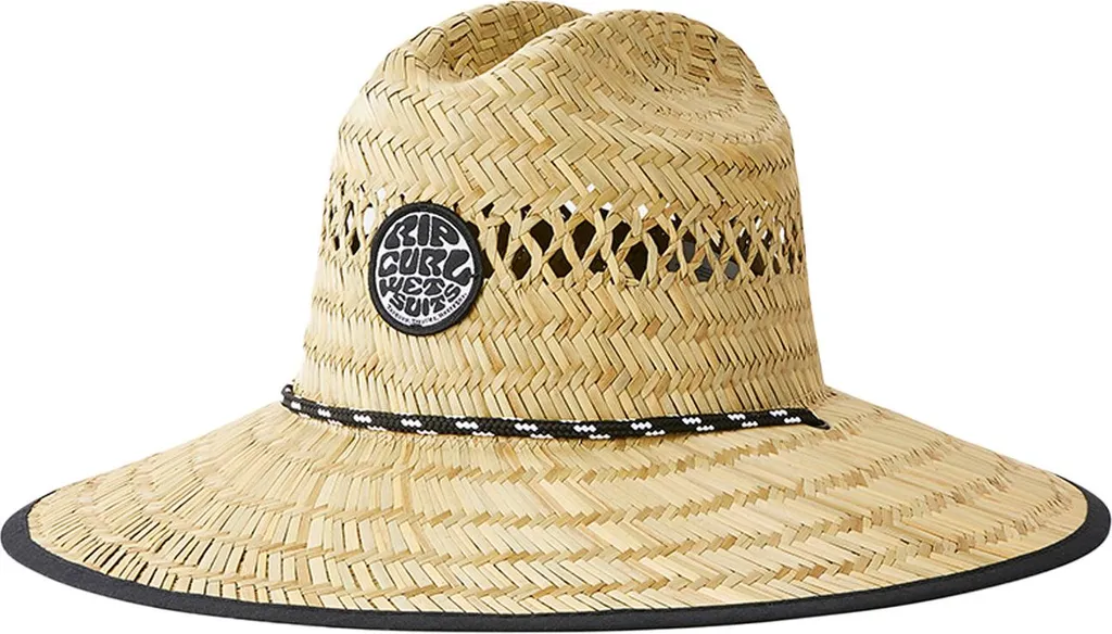 Chapeau Rip Curl Logo Straw Hat S/M : finissez-en avec les coups de soleil
