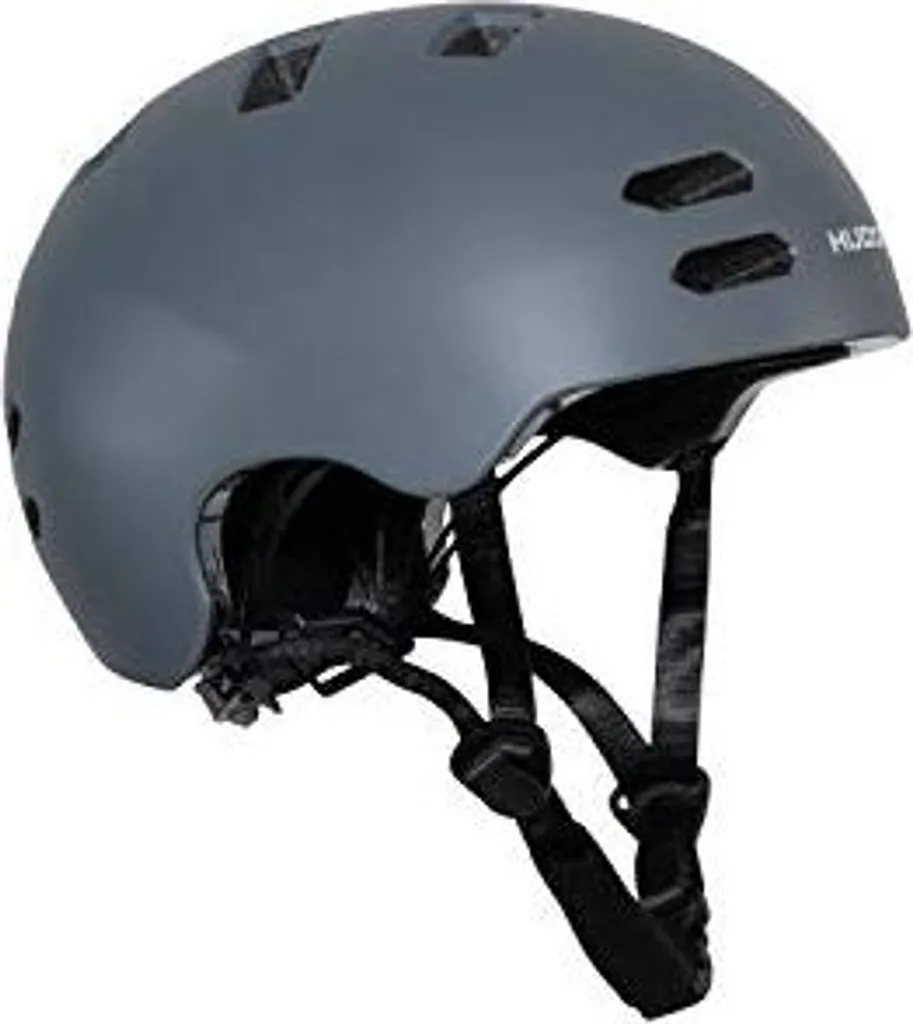 Casque HUDORA Allround Gris Ajustable avec Ventilation - Taille 55-58