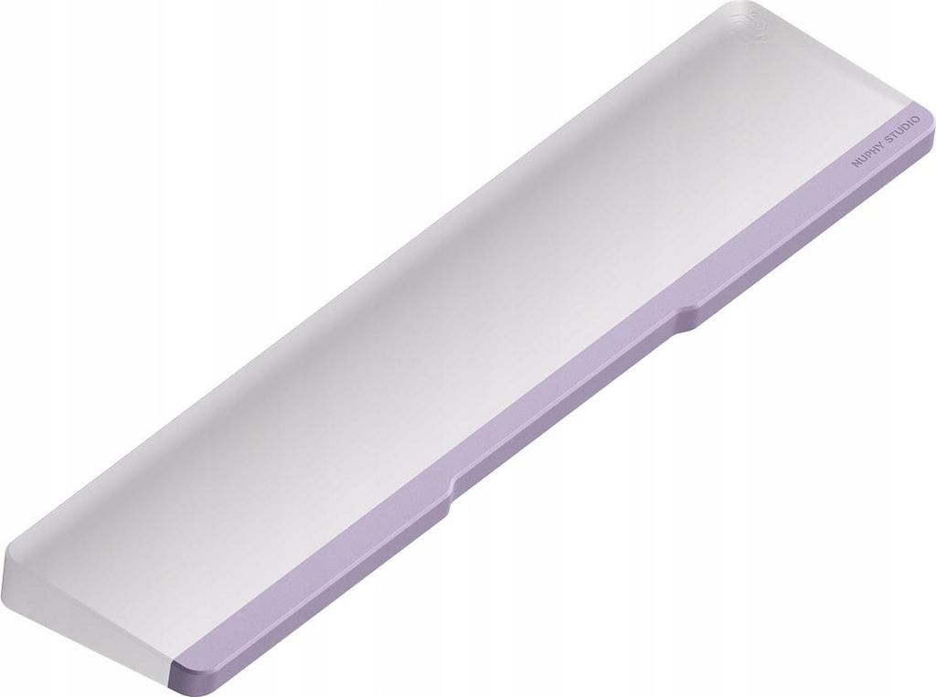 Nuphy Twotone Wrist Rest Handgelenkauflage für Tastatur Gem80 - Podkładka pod Nadgarstek do Klawiatury Airy Lilac