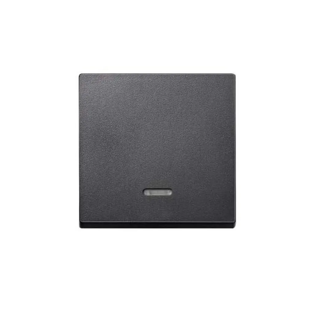 Plaque de commande Merten 431014 pour interrupteur à voyant Système M