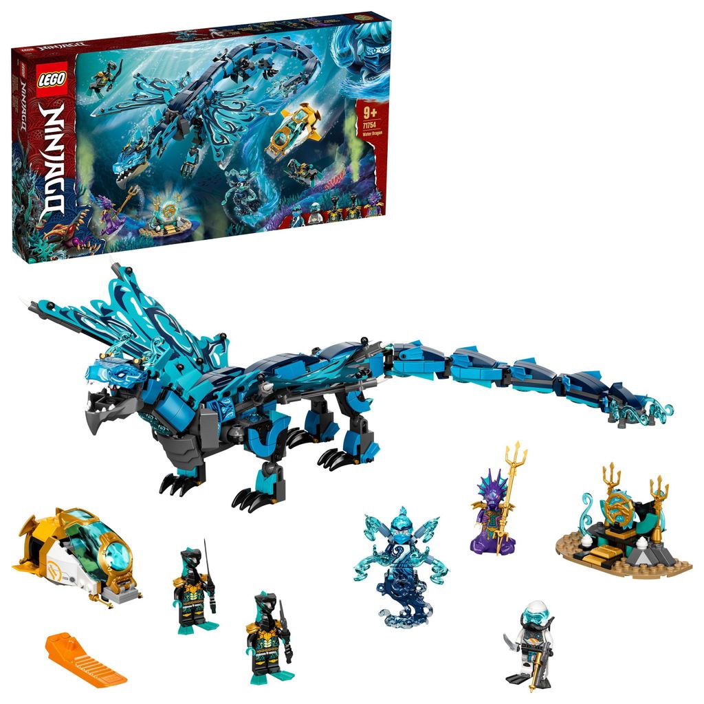 LEGO Ninjago, Dragon de l'Eau, 71754 - Jeu de construction Image du produit 