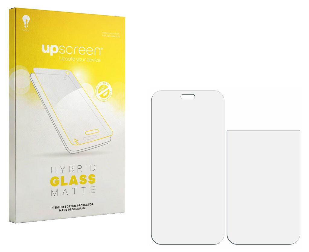 upscreen Entspiegelungs Schutzglas für Huawei Nova 15 Ultra (Display+Rückseite) Schutzfolie Panzer Folie Glas Display Schutz matt