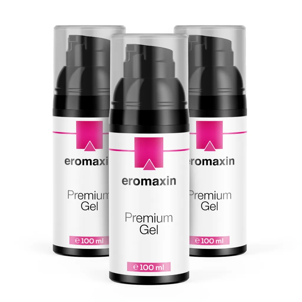 Eromaxin Premium Gel : solution contre les rapports courts - Lot 3 x 100ml