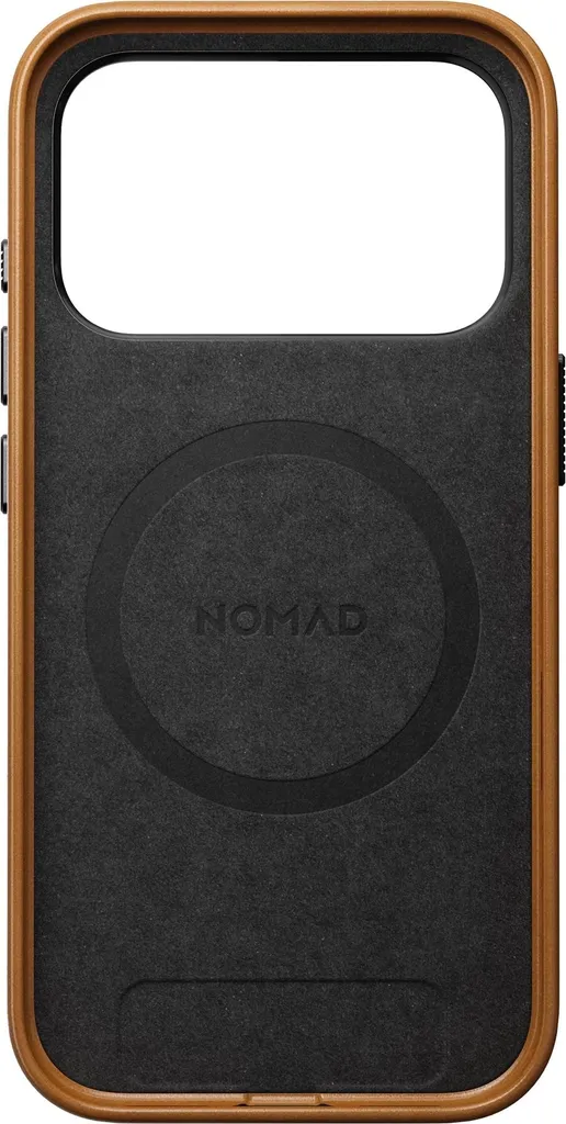 Étui en cuir iPhone 17 Pro Nomad Ecco avec Protection Caméra Aluminium - 5