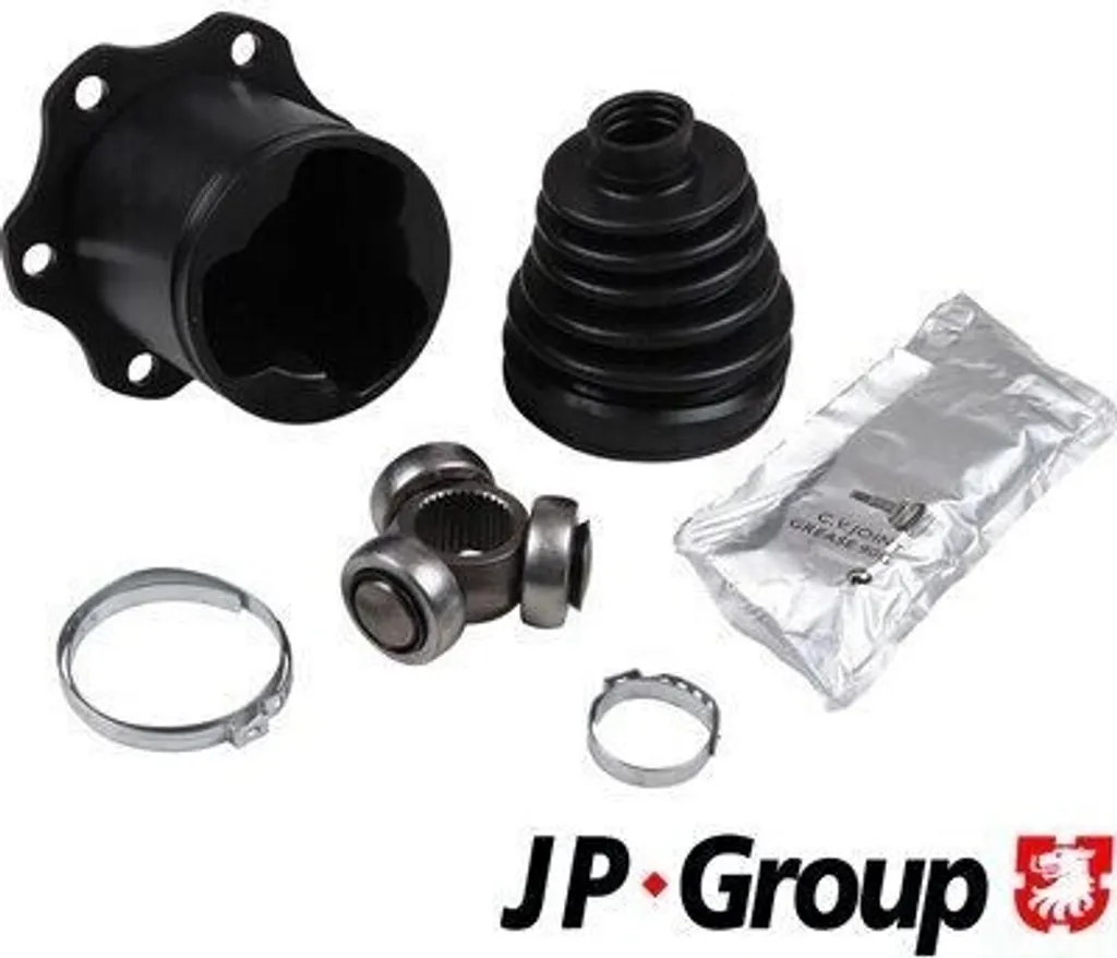 Joint d'arbre JP GROUP côté boîte avec kit montage pour Audi A4 A5 Q5