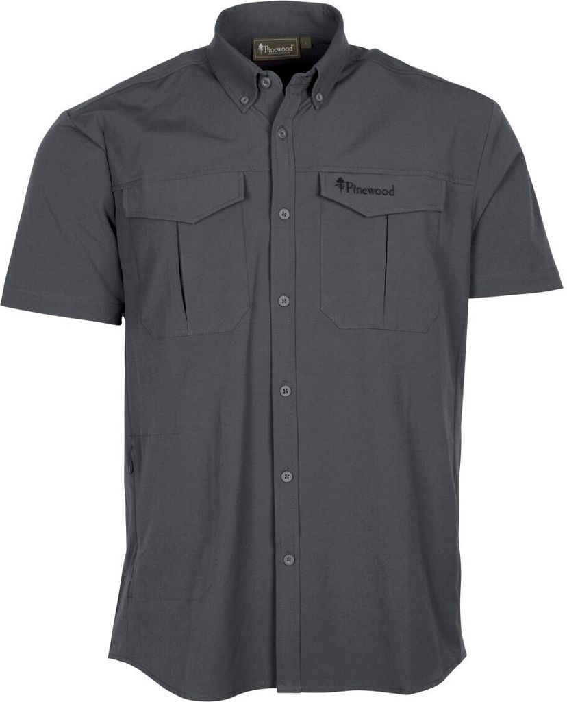 Pinewood 5343 Everyday Travel Hemd Asch Grau (413) S