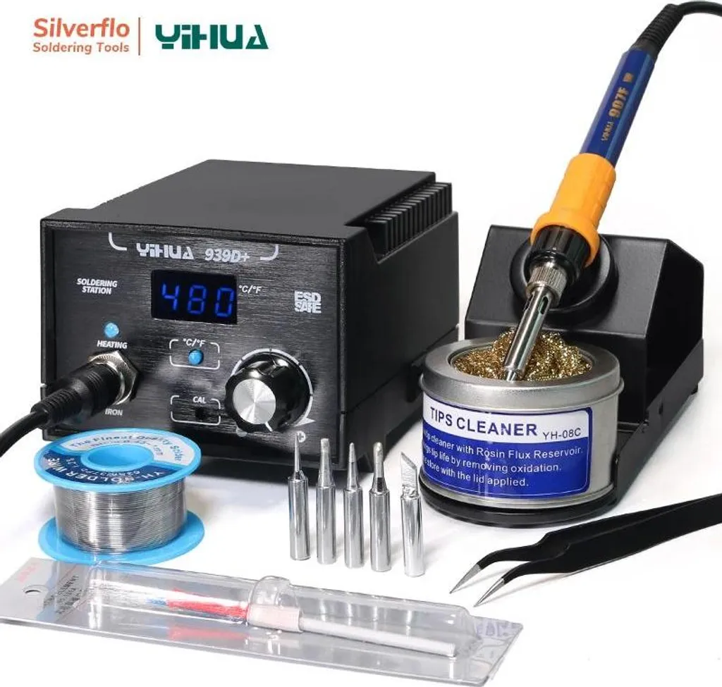 Stazione Saldante Regolabile Professionale - Kit Riparazione UE