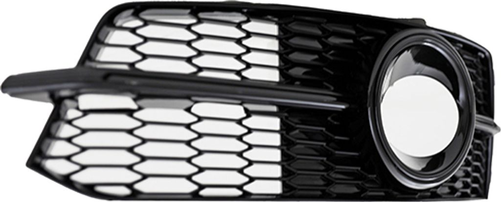 Audi Zeichen Schwarz Stoßstangengitter SET Für Audi A6 C7 S-Line Ab 2014 | Schwarz Glanz, ABS Kunststoff Facelift A6 Gitter 2014-2018