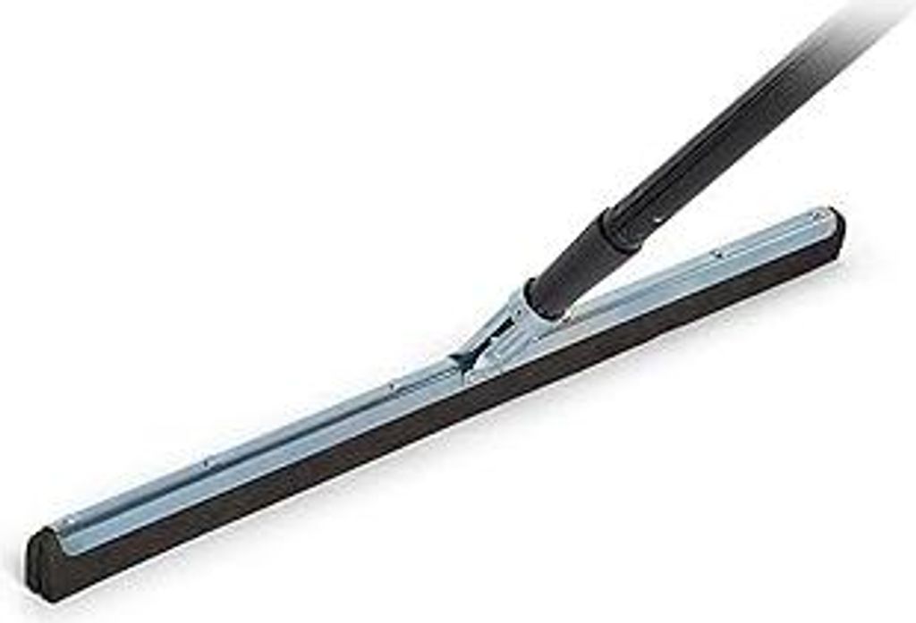 Novaliv Wasserschieber Bodenabzieher 60cm mit Stiel 137 cm Duschabzieher Abzieher Dusche Boden Abzieher Fenster Profi Wasser Abzieher Schieber für...