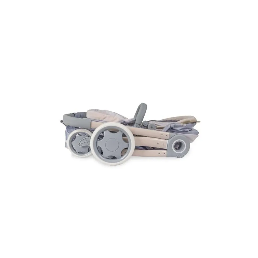 Bayer Design 30511AA Poussette Canne poupée Cocomelon, Poussette Jogger, Pliable, Con cinturón de seguridad, Bleu, Rouge