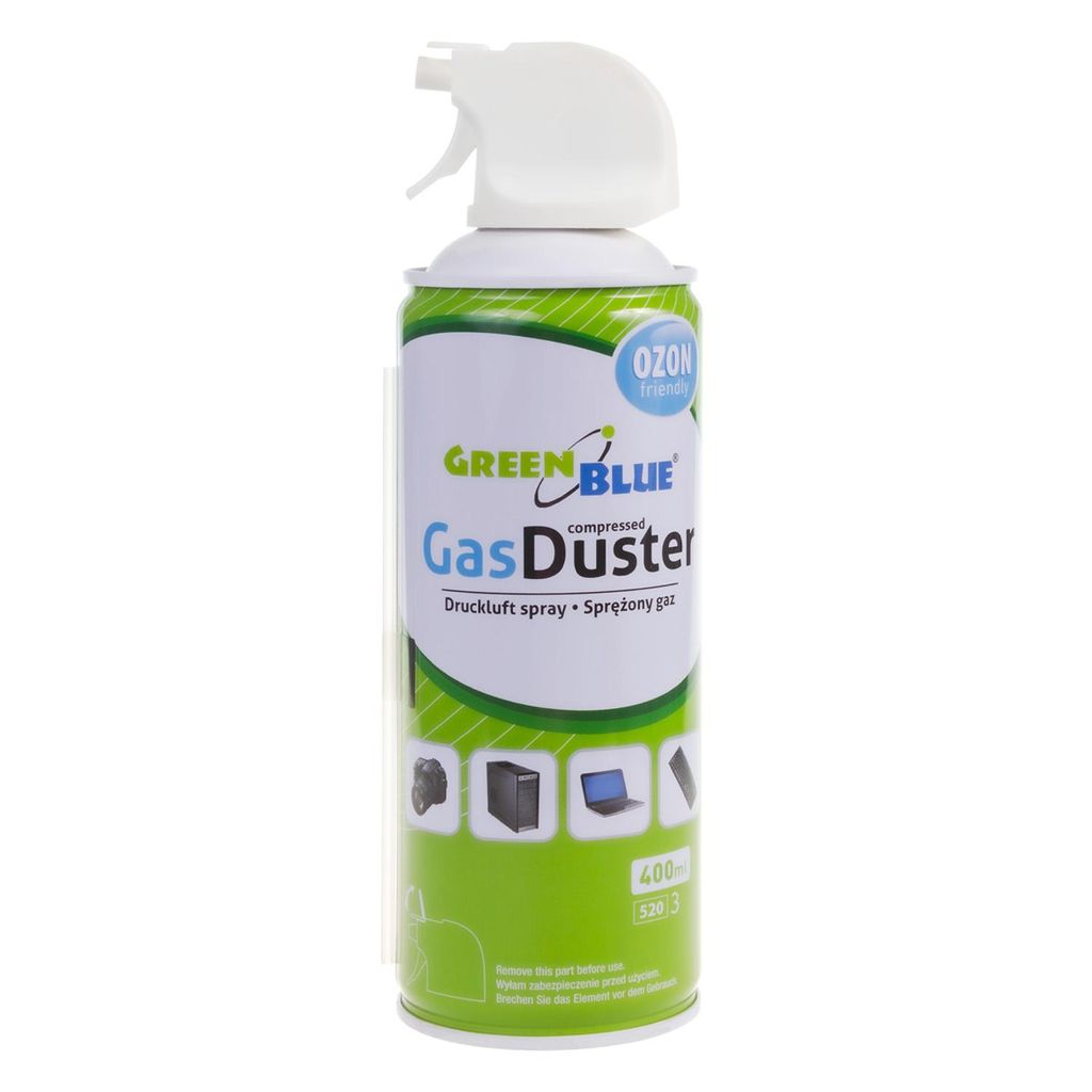 GreenBlue Air Duster Reinigung Druckluft Spray 400ml GB400
