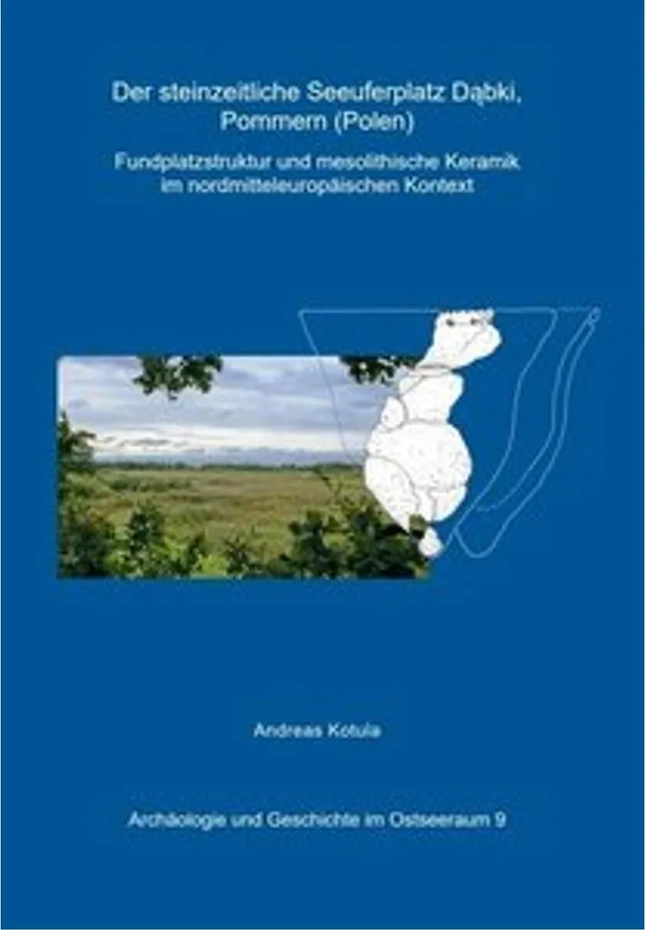 Livre d'archéologie préhistorique sur Dabki : Recherche en Poméranie polonaise