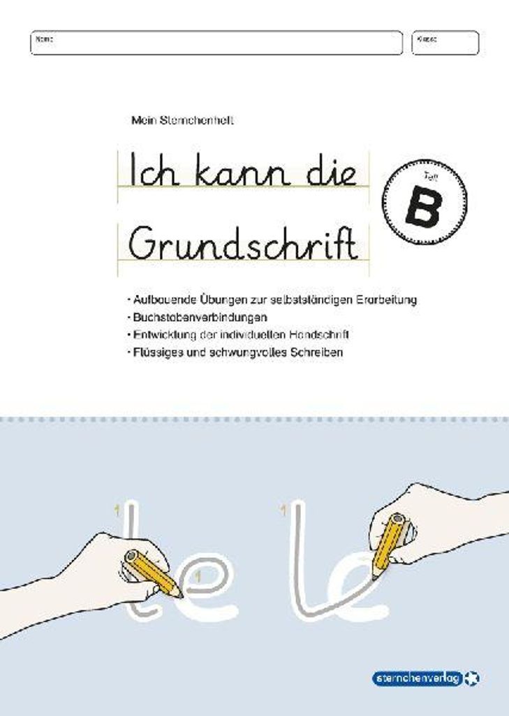 Ich kann die Grundschrift Teil B Produktbild 