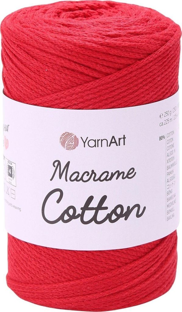 Yarn Art Macrame Bavlna 2 mm 225 m 773 Špagát Obrázok produktu 