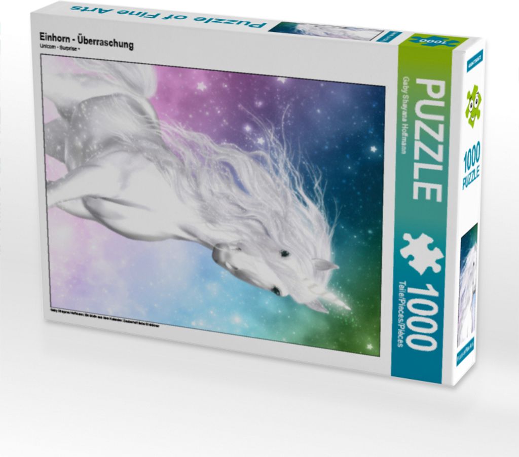 CALVENDO Puzzle Einhorn - Überraschung | 1000 Teile Produktbild 