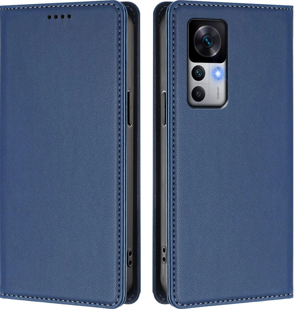 Custodia Blu per Xiaomi 12T/12T Pro: Protezione Flip Antiurto