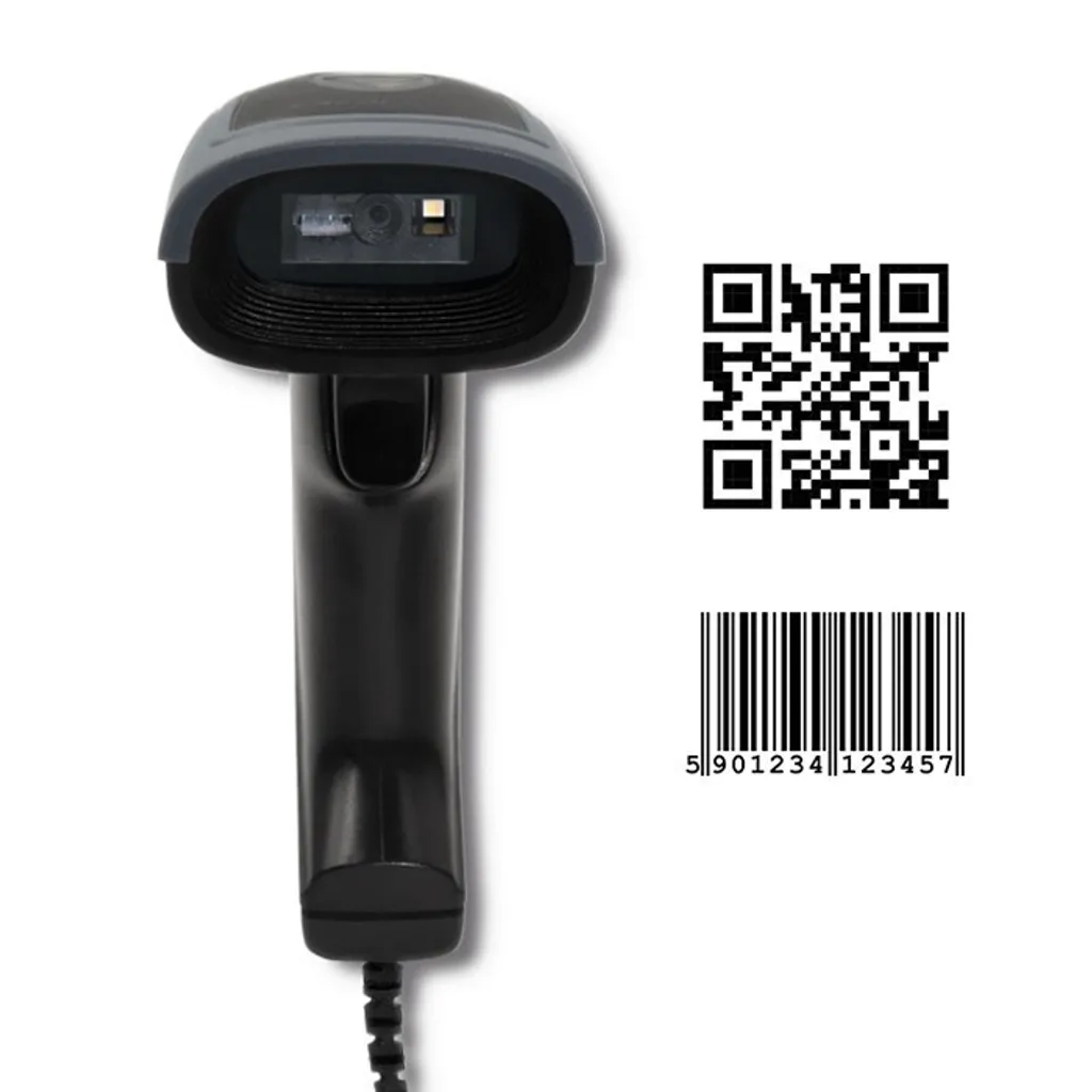 Lecteur de code-barres 2D filaire USB Qoltec 50863 haute précision - 6