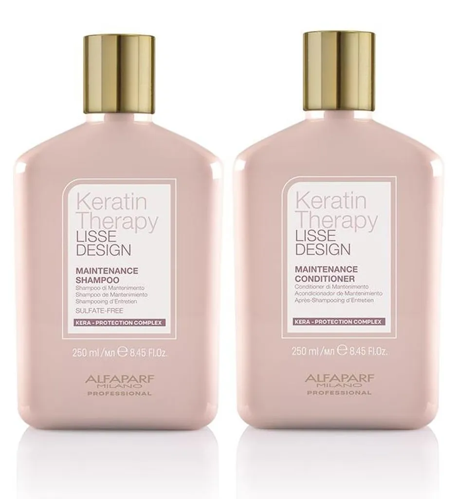 Shampooing Lisse Design Keratin Therapy Alfaparf Anti-Frisottis Cheveux