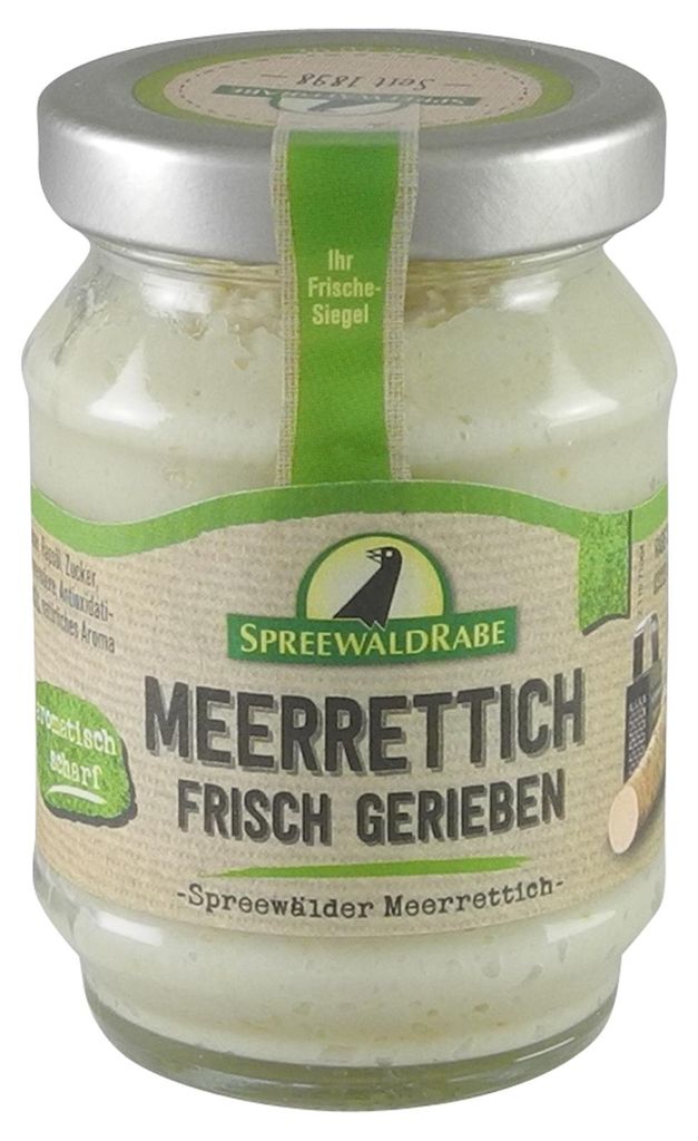 Meerrettich frisch gerieben von Spreewald-Rabe (100 g) Produktbild 