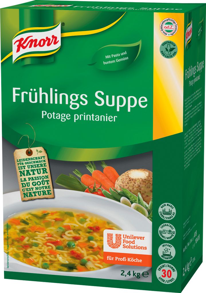 Knorr Frühlingssuppe klar Produktbild 