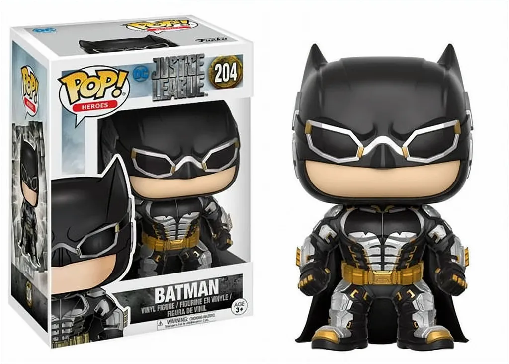 Figurine Pop Batman 204 DC Justice League en vinyle pour fans de comics