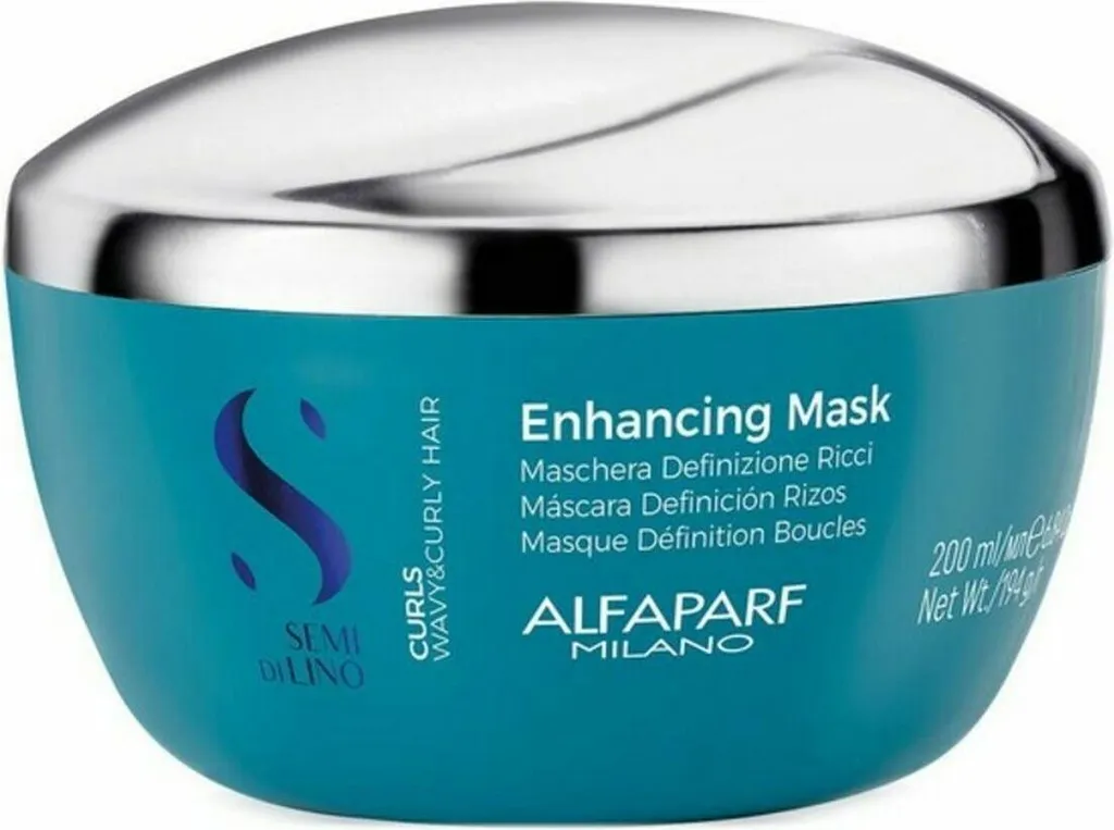 Soin Masque Alfaparf Semi Di Lino Curls pour Discipliner Boucles 200 ml
