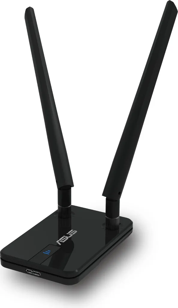 Asus USB-AC58 AC1300 WiFi 5 Double Antenne Gain Élevé pour PC Portable