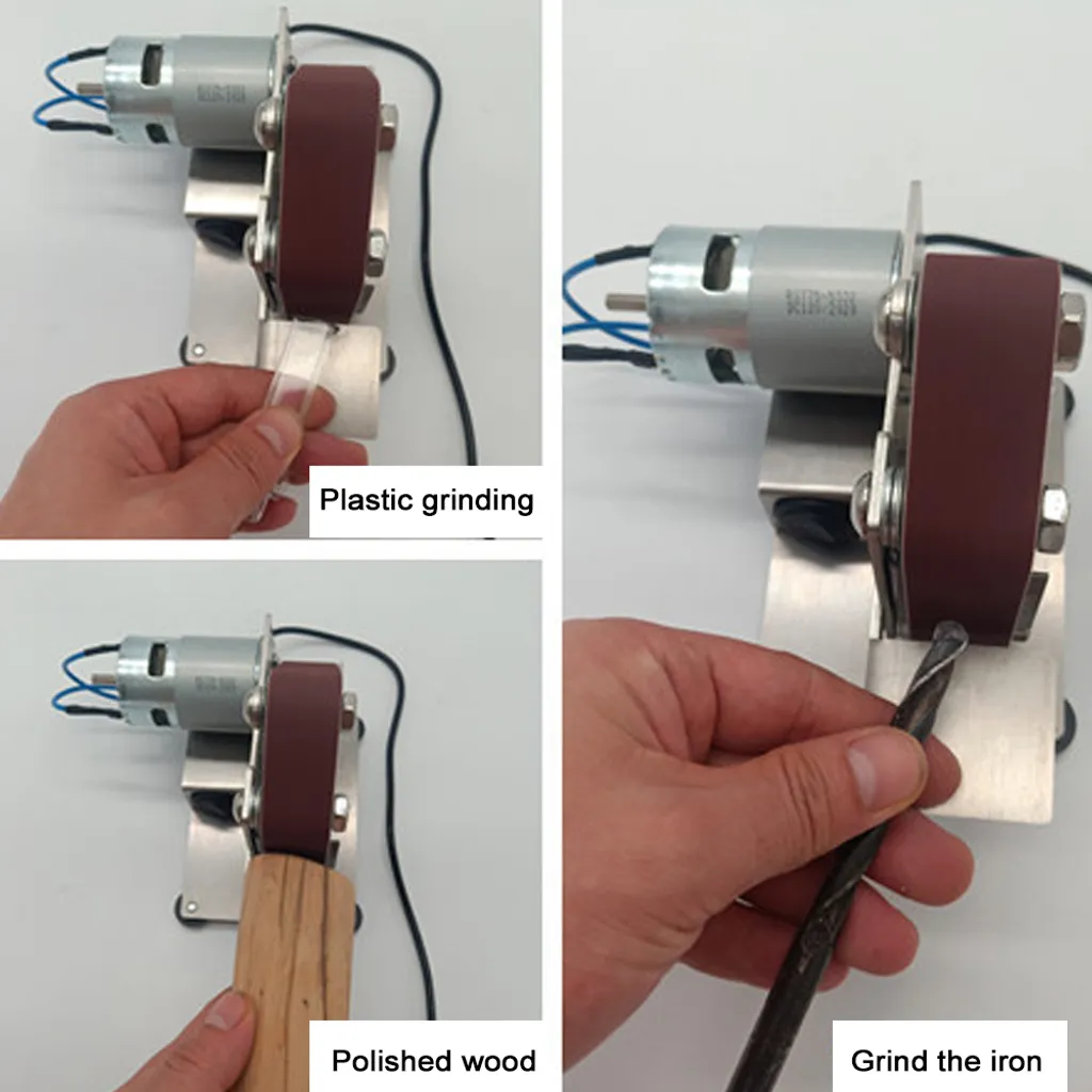 Mini ponceuse électrique portative pour atteindre les angles difficiles - 2