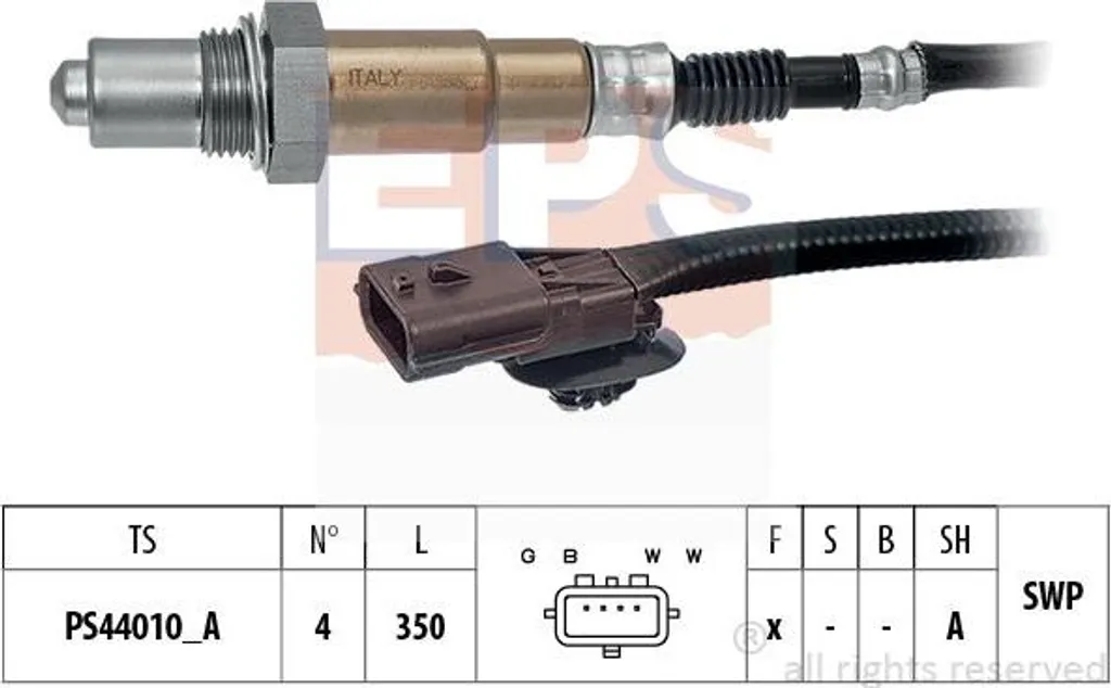 Sonda Lambda 8200771294 EPS | Per Nissan Qashqai Juke Renault
